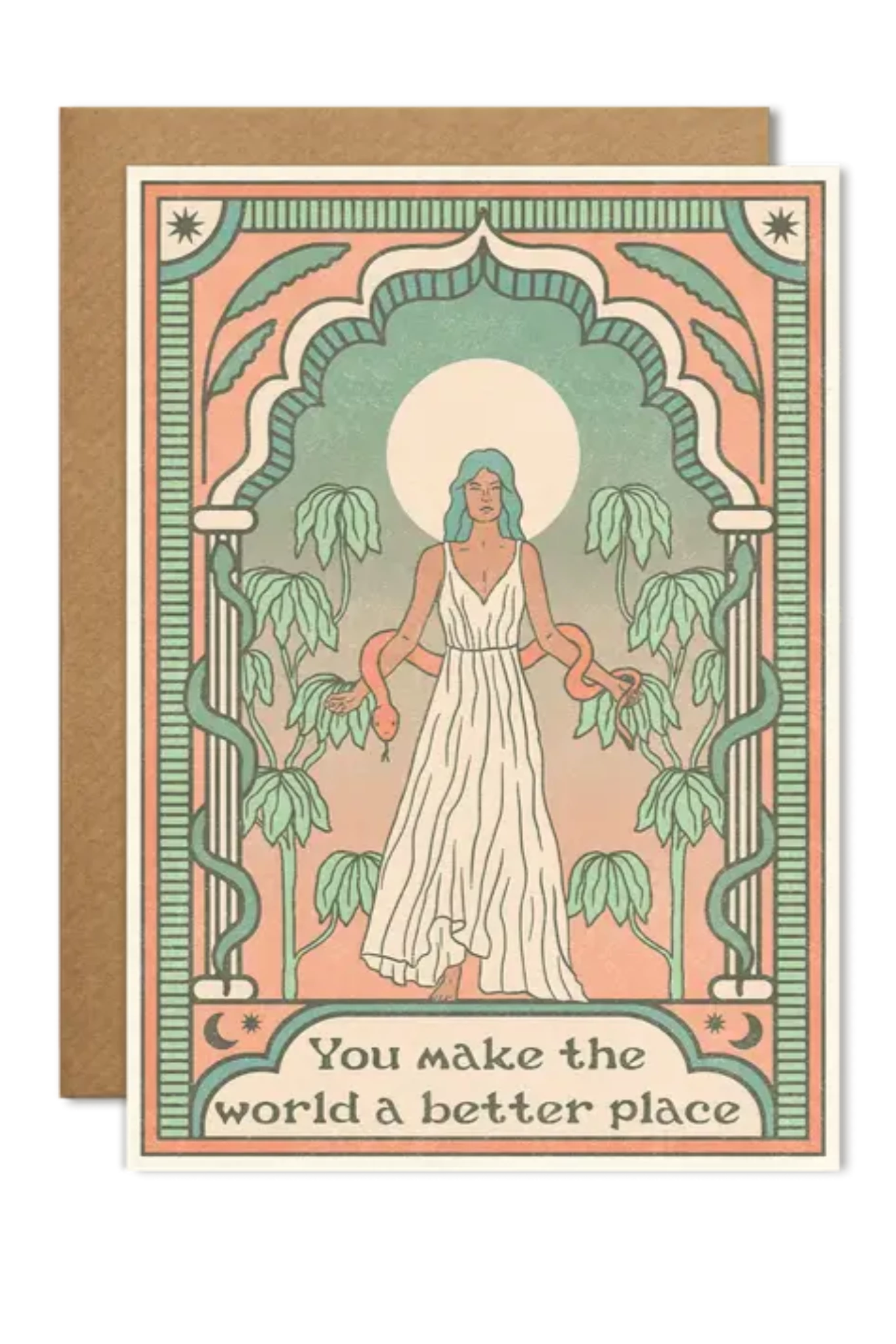 You Make the World A Better Place Card