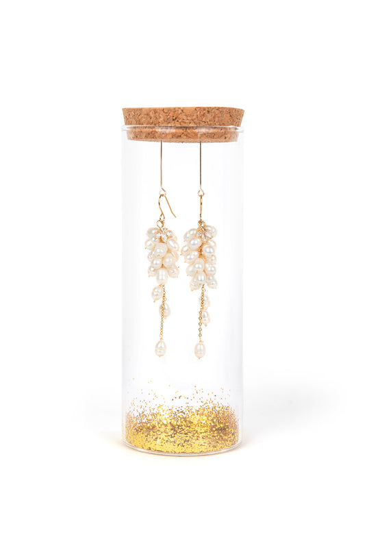 Magisch gedrapeerde parels