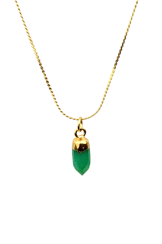 Self expression confidence resilience pendant necklace stay gold by mme bovary