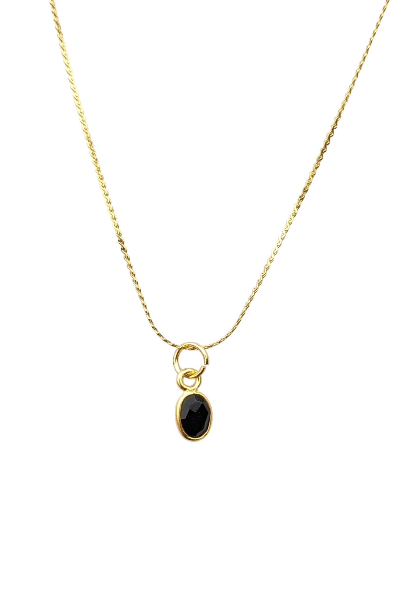Strength - Protection - Root Chakra necklace pendant stay gold by mme bovary