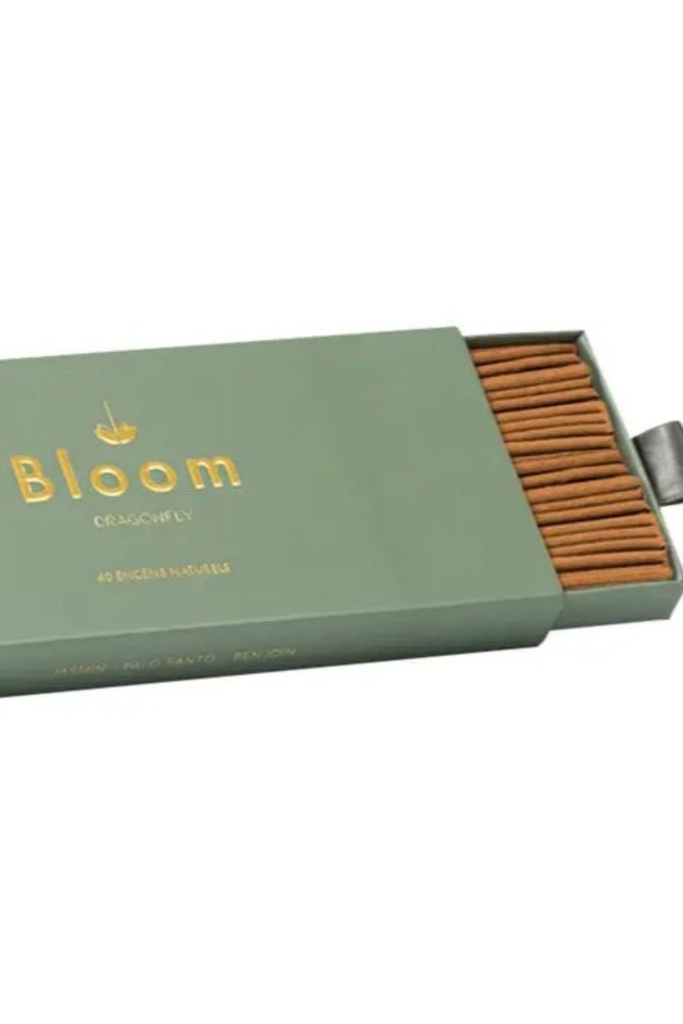 Bloom incense sticks green box