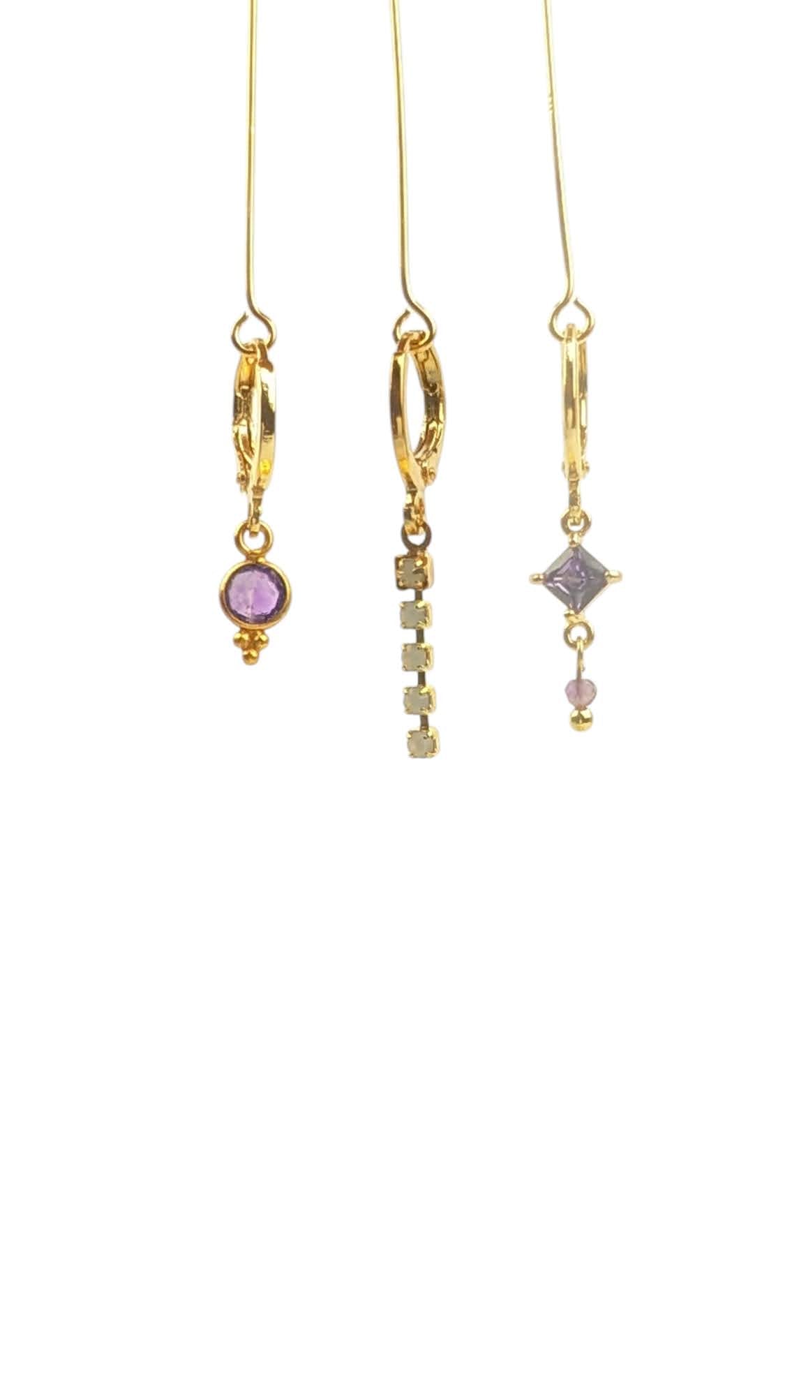 Mix and match set amethyst