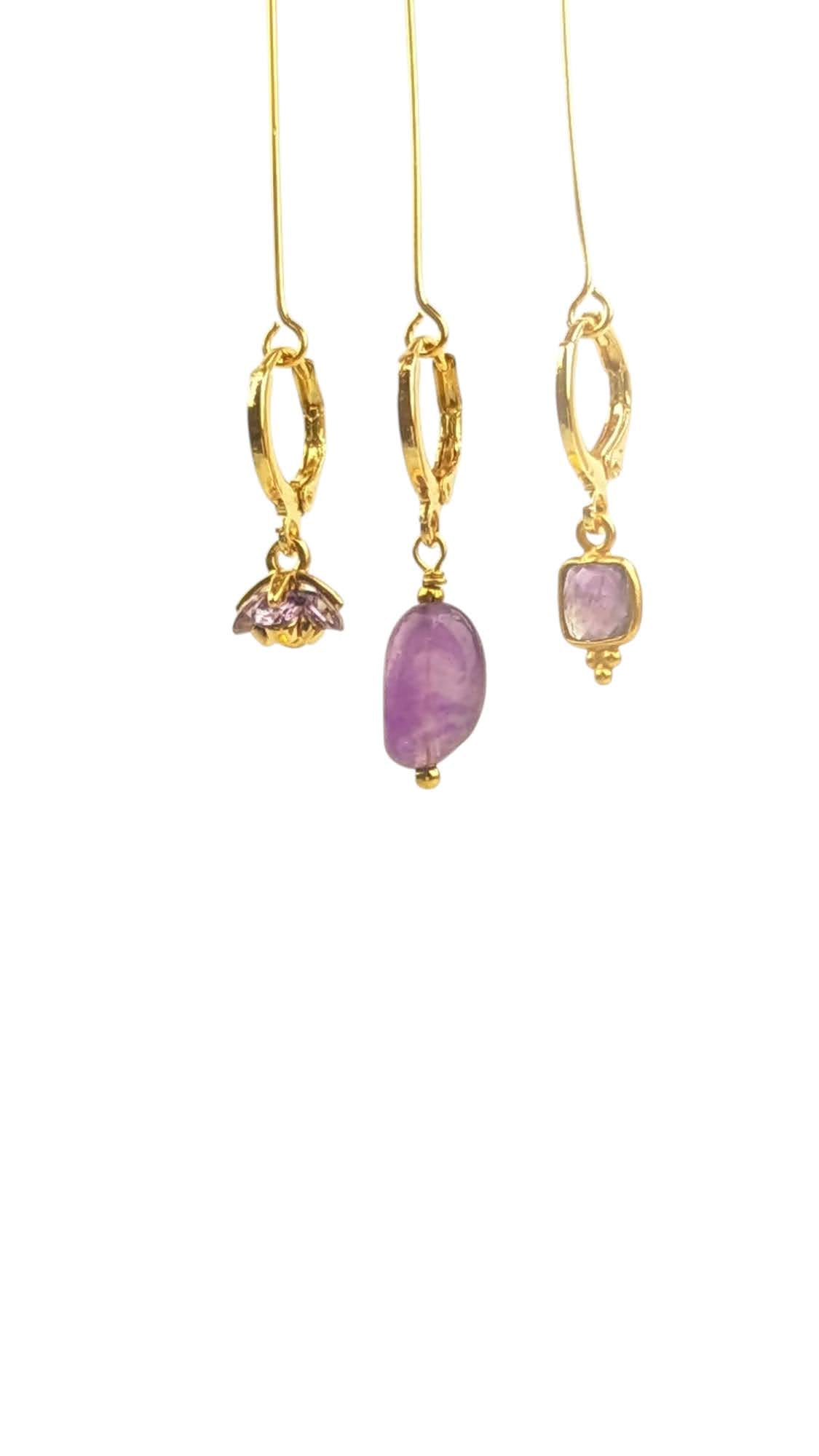 Mix and match set with Amethyst