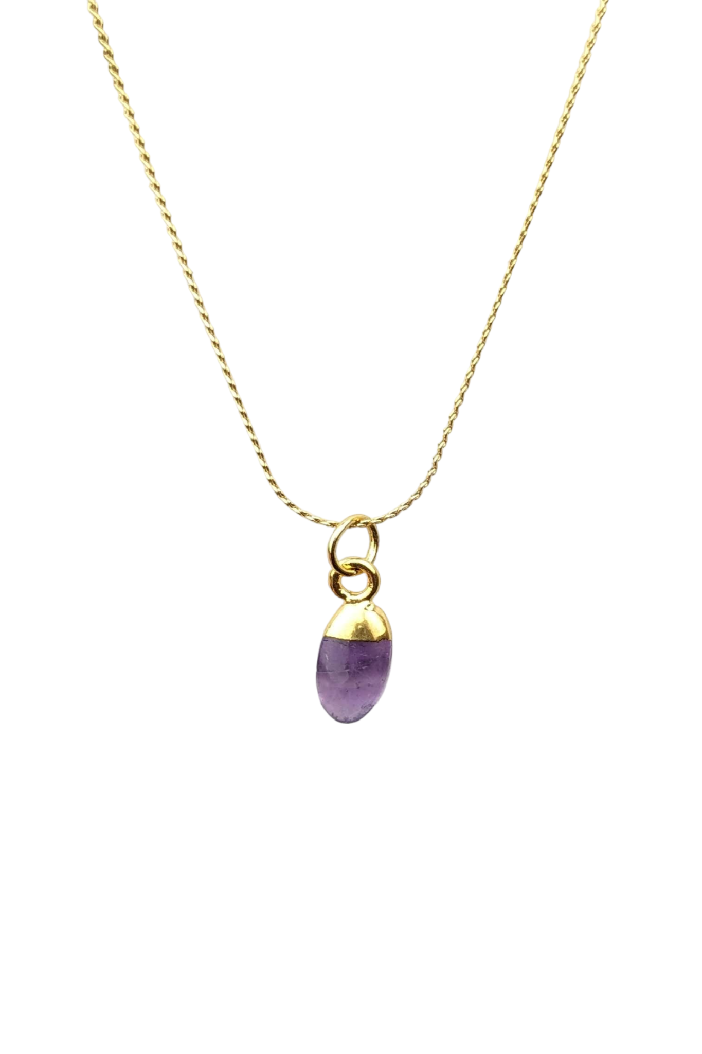 Intuition - peace - Third Eye amethyst intuition stay gold by mme bovary