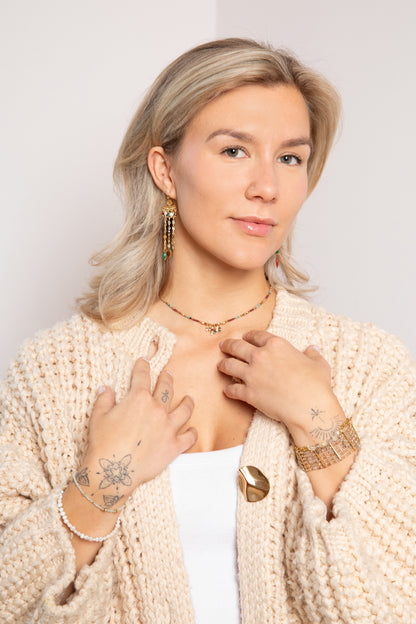 Dangling mix van halfedelstenen