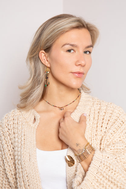 Dangling mix van halfedelstenen