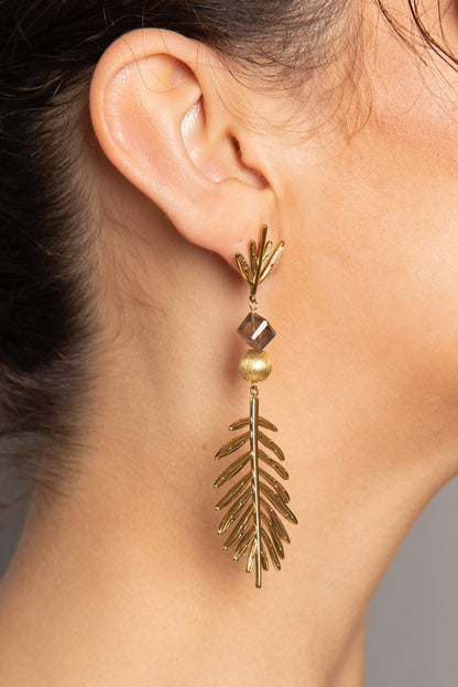 Palmtree earrings