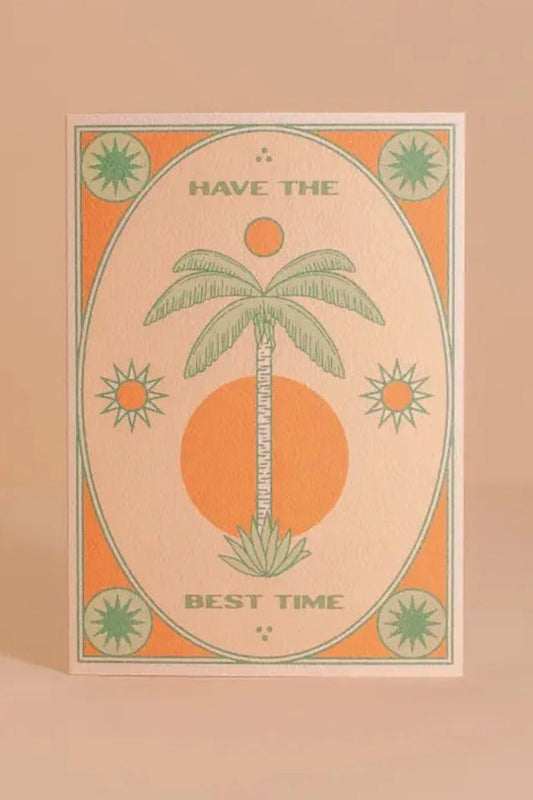 Have the Best Time Card