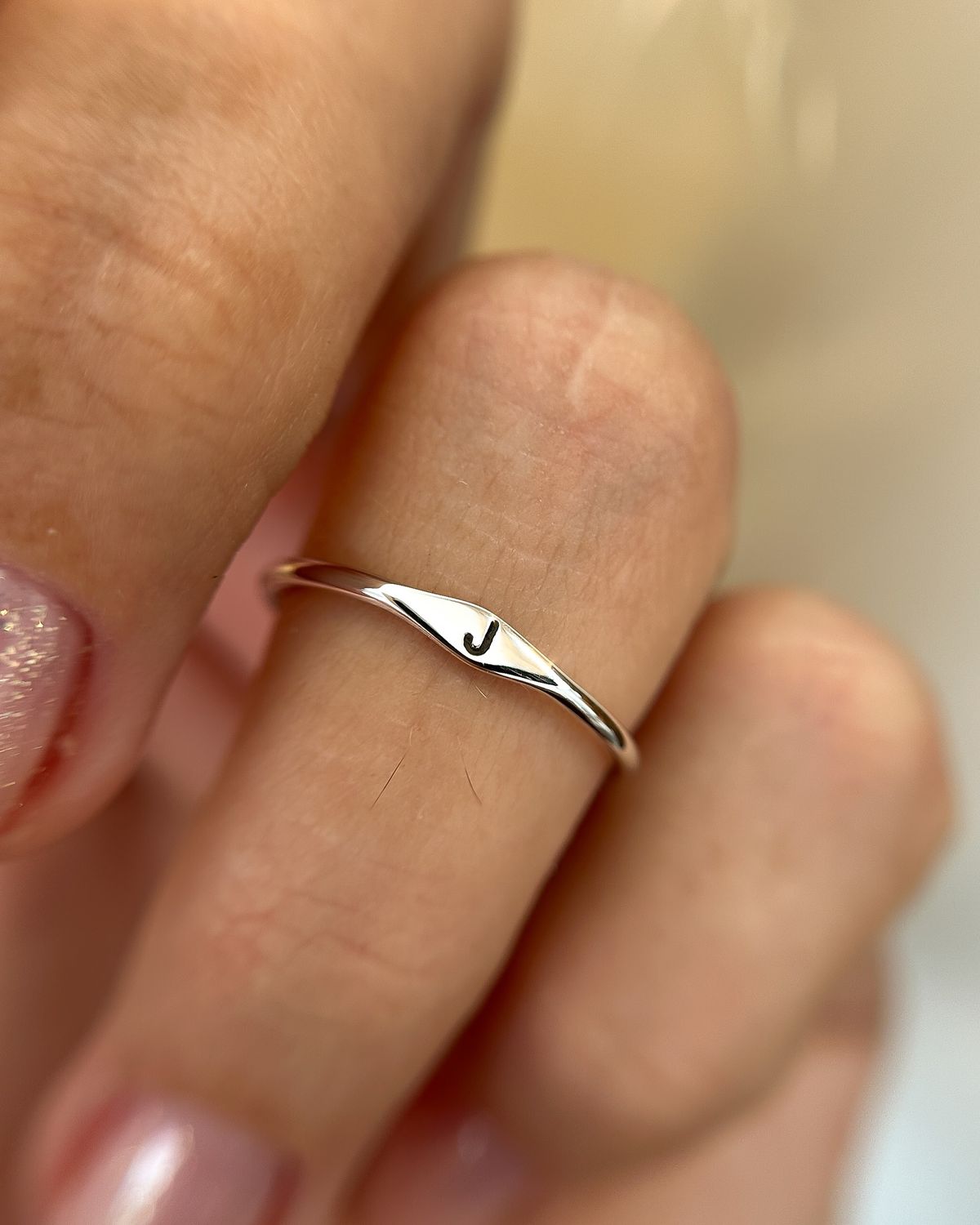 WOENSDAGAVOND WORKSHOP EXPERIENCE (3u) - Maak je eigen zilveren initiaal ring