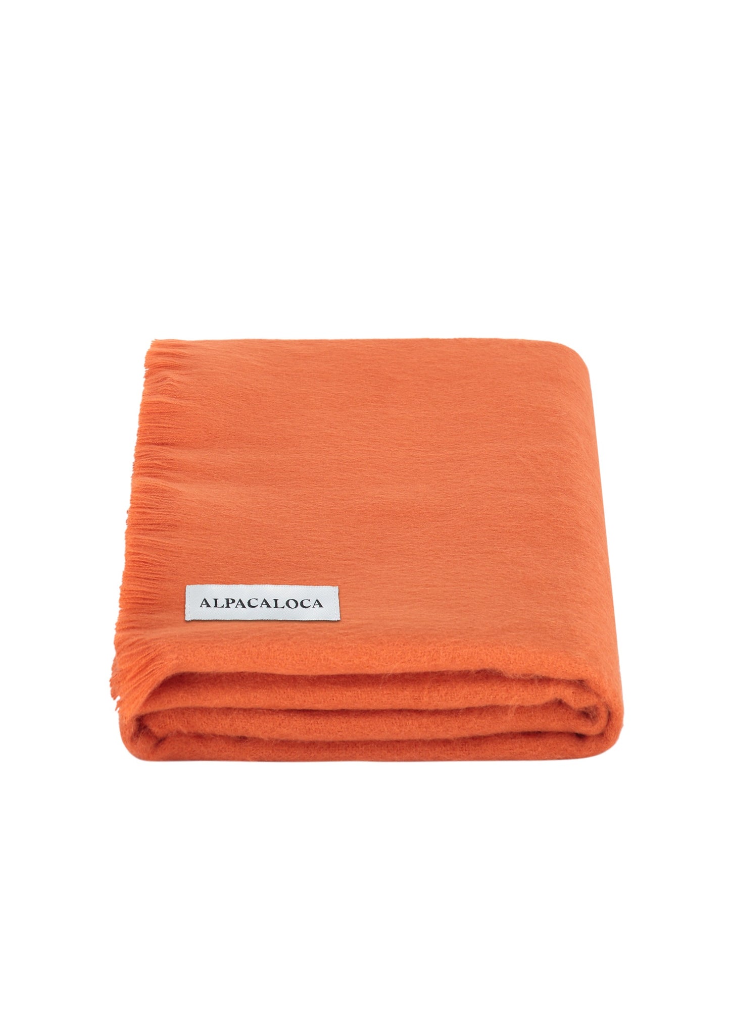 Super soft Alpaca scarf - Terracotta